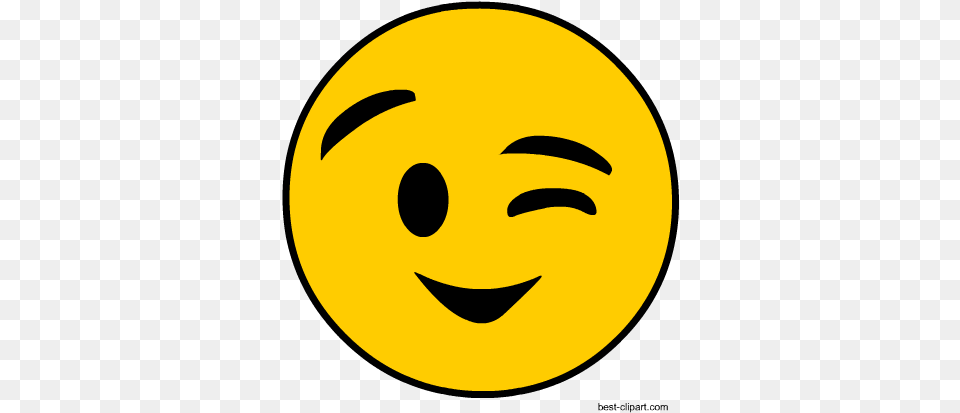 Emoji Clip Art Wink Emoji Clip Art, Astronomy, Logo, Moon, Nature Png