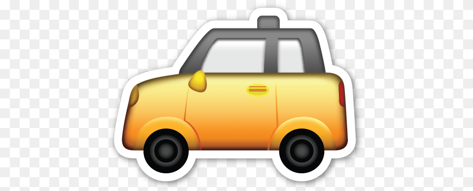 Emoji Clipart Car Emoji Taxi, Transportation, Vehicle, Lawn Mower, Lawn Free Png Download