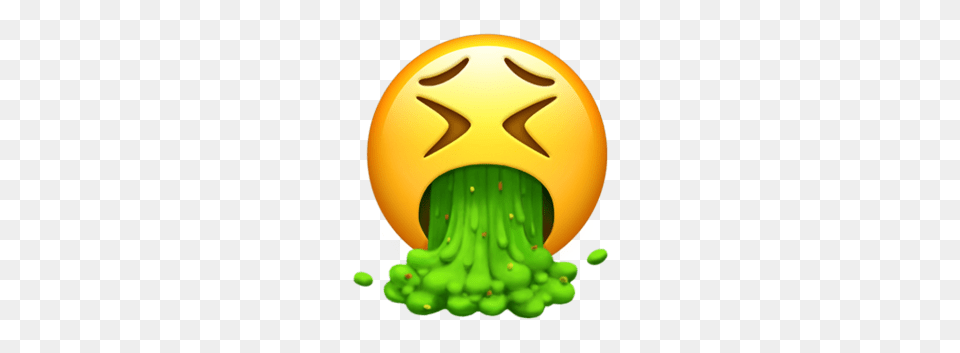 Emoji Clipart Disgust, Food, Produce, Clothing, Hardhat Free Png Download