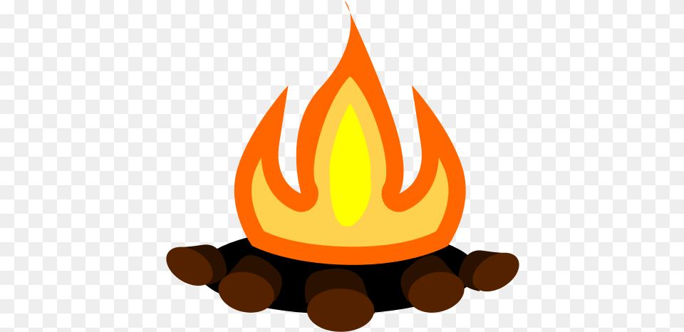 Emoji Clipart Fire Transparent Fire Pit, Flame, Bonfire Free Png Download