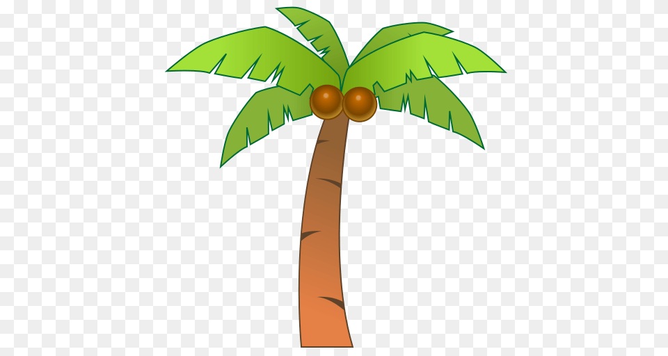 Emoji Clipart Palm Tree, Palm Tree, Plant, Food, Fruit Free Transparent Png