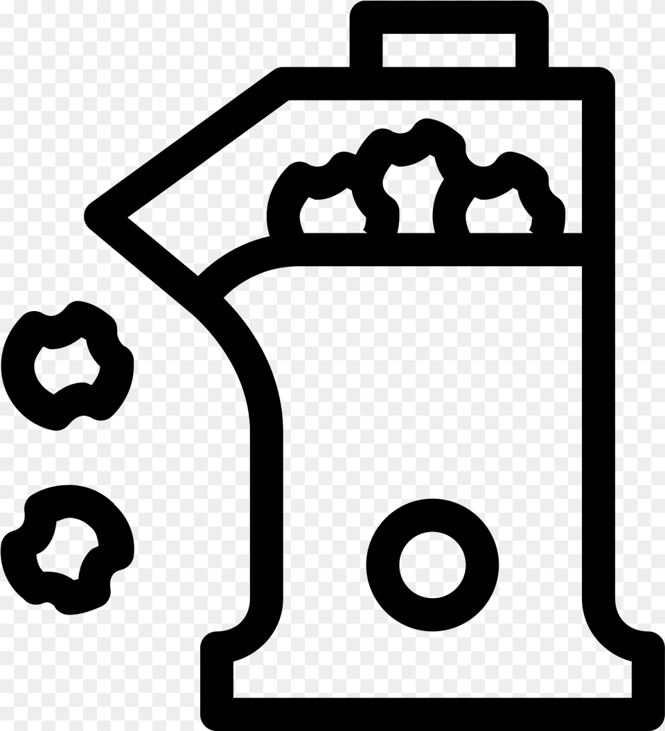 Emoji Clipart Popcorn Popcorn Machine Symbol, Gray Free Transparent Png