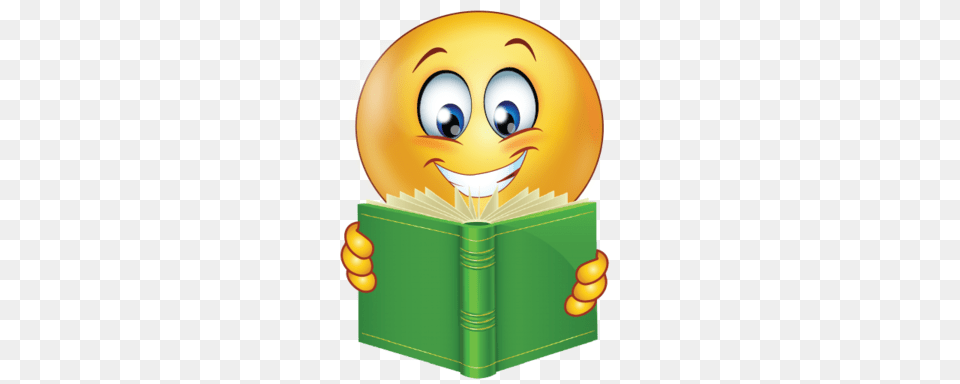 Emoji Clipart Student, Book, Person, Publication, Reading Free Png