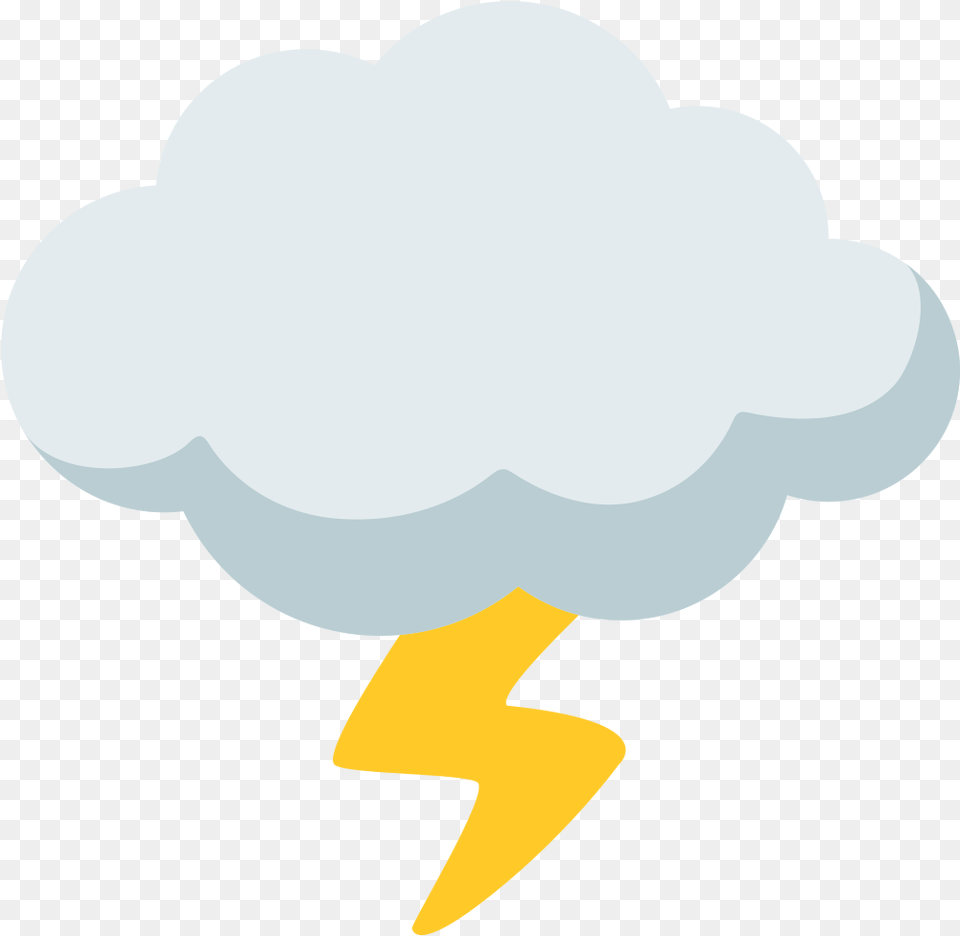 Emoji Cloud W Lightning, Person Png