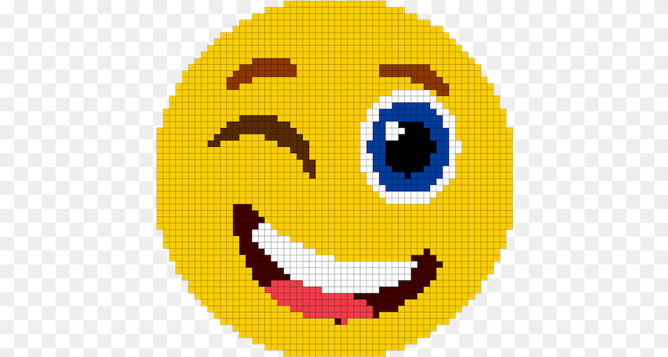 Emoji Color By Number Pixel Art Sandbox Coloring Pokemon Fairy Type Symbol, Face, Head, Person Free Png Download