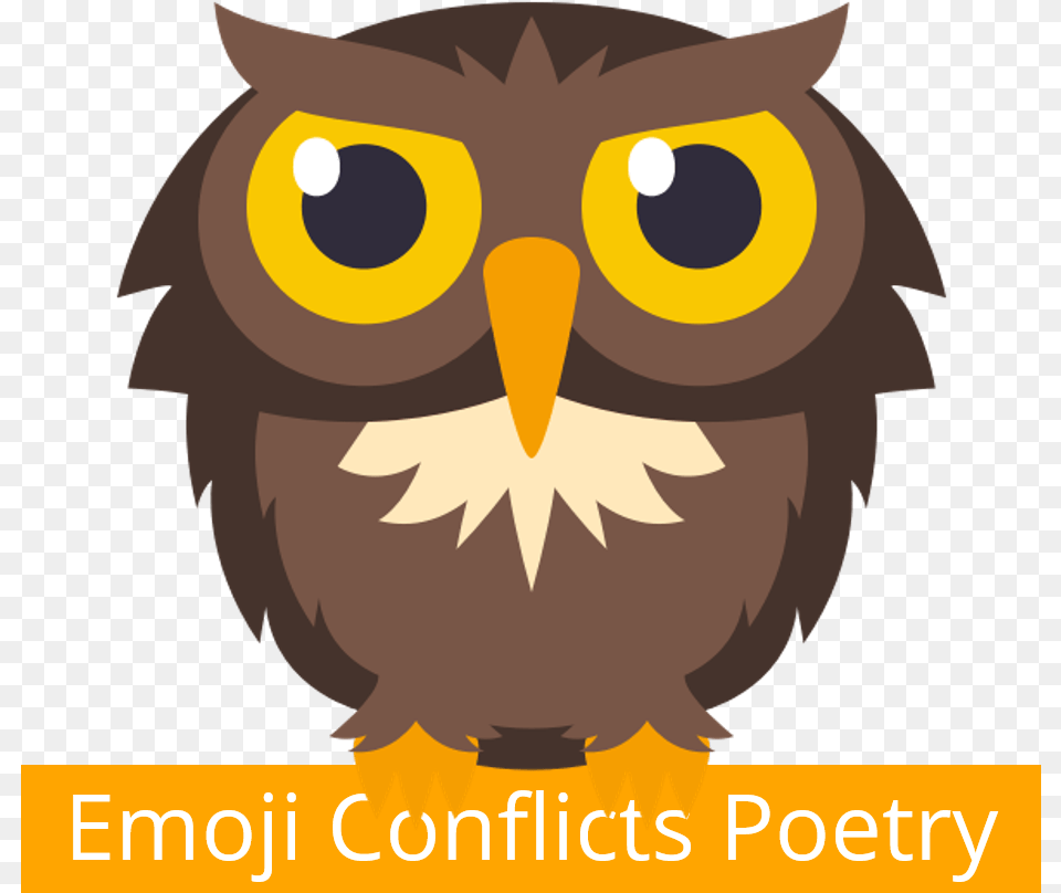 Emoji Conflict Emoji Domain, Animal, Beak, Bird, Owl Free Transparent Png