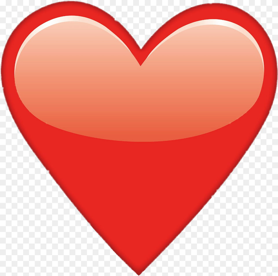 Emoji Corazon Red Heart Emoji, Balloon Png Image