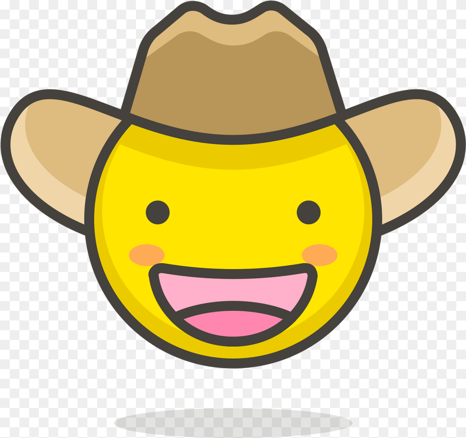 Emoji Cowboy Hat Cute, Clothing, Cross, Symbol, Cowboy Hat Free Png Download