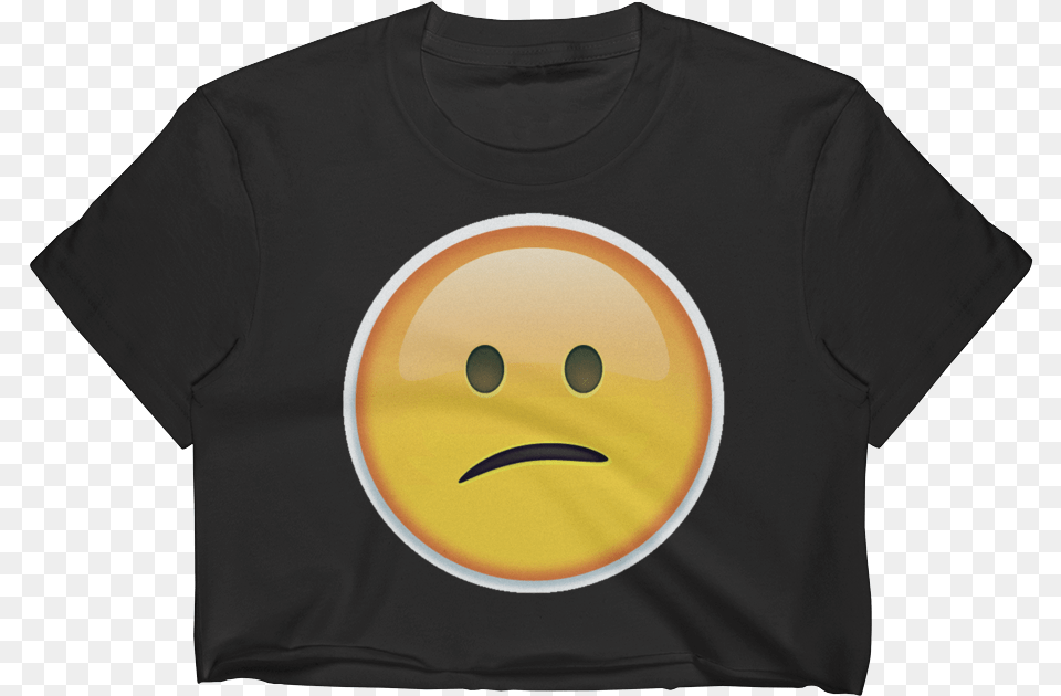 Emoji Crop Top T Shirt Crop Top, Clothing, T-shirt Free Transparent Png