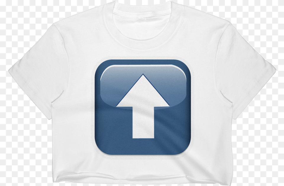 Emoji Crop Top T Shirt Traffic Sign, Clothing, T-shirt, Ball, Football Free Png