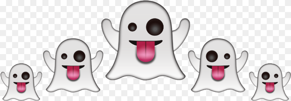 Emoji Crown Ghost White Black Blanco Negro Emojicrown Fantasma De Whatsapp Emoji, Animal, Mammal, Pig Free Png Download