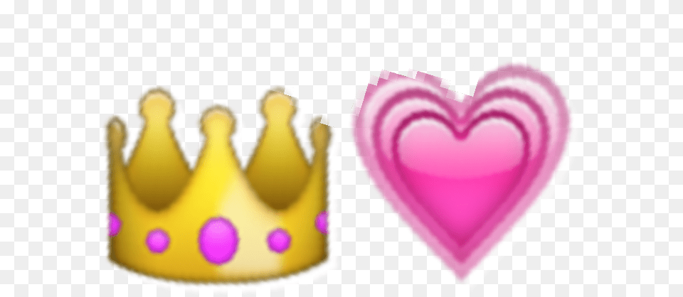 Emoji Crown Heart Pink Bumping Lion King Emoji Quiz, Accessories, Jewelry, Banana, Food Free Png