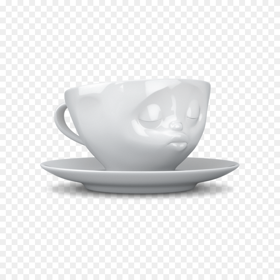 Emoji Cup Kiss Chocolate More Delights, Saucer Free Transparent Png