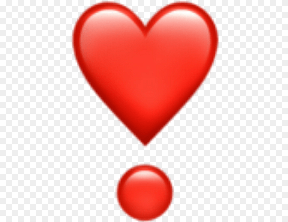 Emoji Cur Heart Apple Heart Transparent Cartoon Emoji Del Corazn Iphone, Balloon Png Image