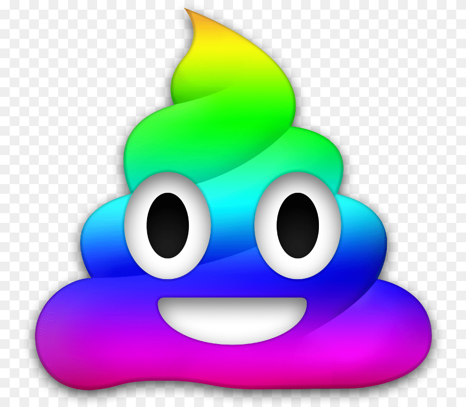 Emoji Cute Love Lol Followme Funny Follow Me Plz Emojis Poop Rainbow, Lighting Png Image