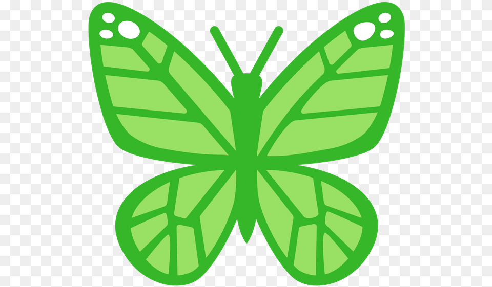 Emoji De Borboleta, Green, Leaf, Plant Png Image