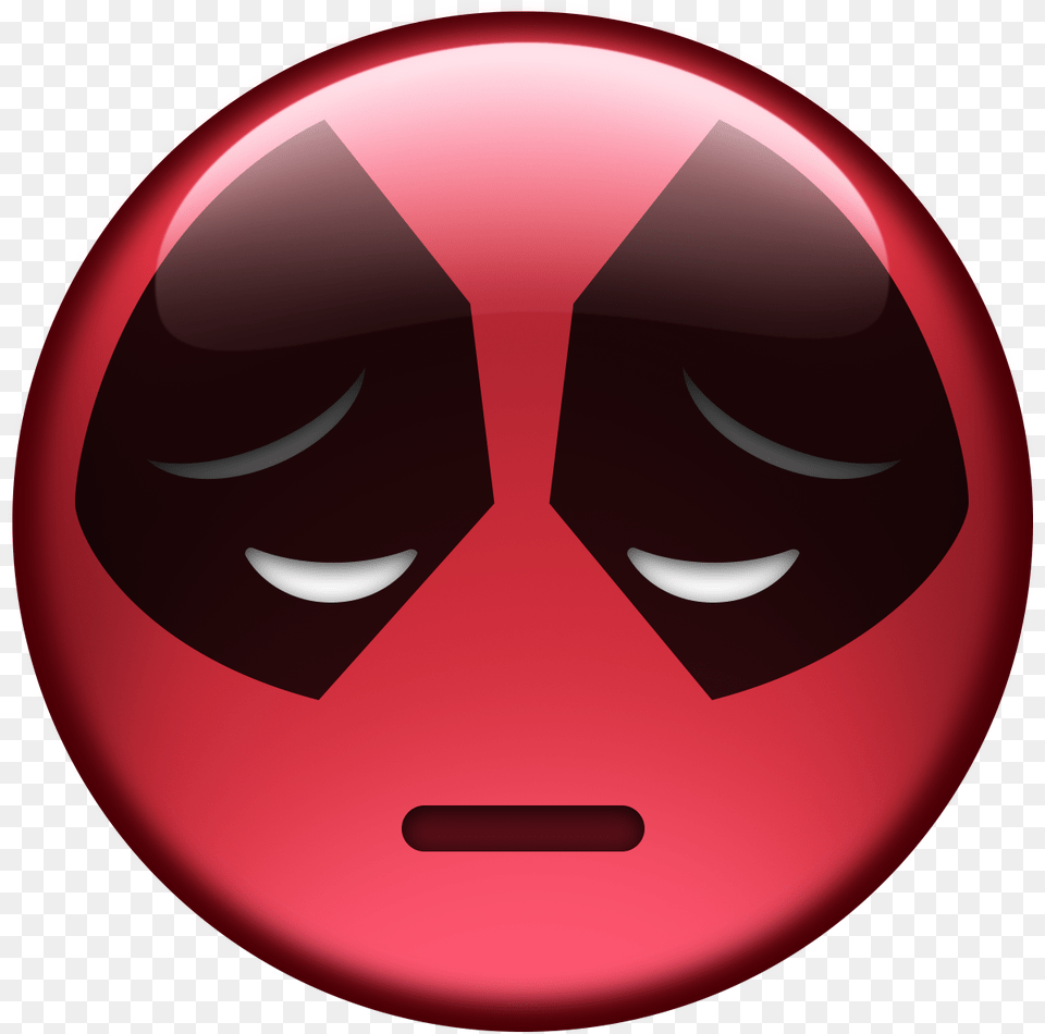 Emoji Deadpool, Sphere, Face, Head, Person Free Transparent Png