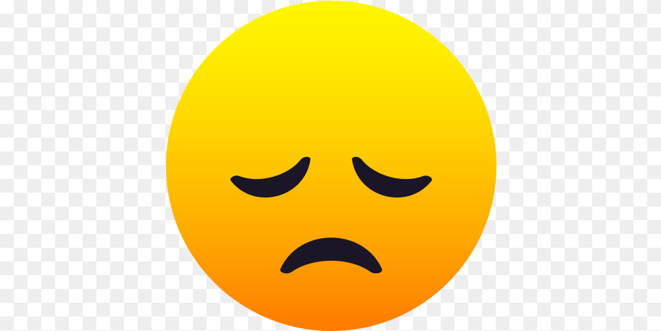 Emoji Disappointed Face Smiley, Head, Person, Astronomy, Logo Free Png