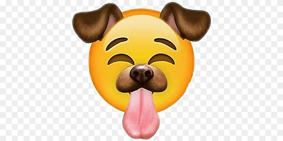 Emoji Dog Dogface Tumblr Cute Cool Emoji Dog, Baby, Person, Body Part, Mouth Free Png