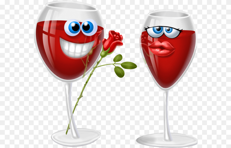Emoji Drinking Wine, Alcohol, Beverage, Glass, Goblet Png
