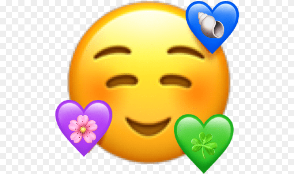 Emoji Emojheart Heart Edit Sweet Interesting Happy Emoji Edit, Baby, Person, Balloon, Face Png Image