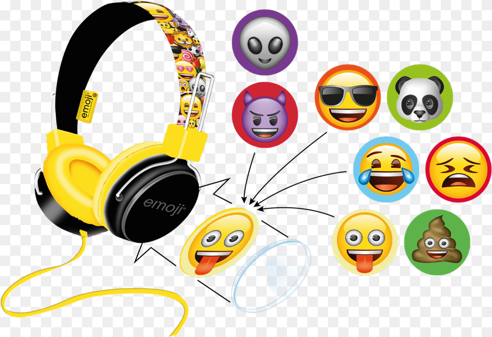 Emoji Emoji Koptelefoon, Electronics, Headphones, Accessories, Sunglasses Free Png Download