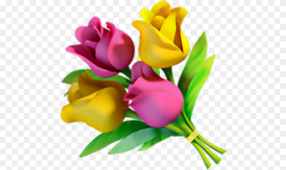 Emoji Emojideflor Flower Flor, Flower Arrangement, Flower Bouquet, Plant, Rose Free Png