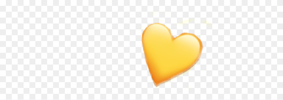 Emoji Emojiiphone Heart Yellow Yellowheart Yellowemojiiphone Heart Free Png Download