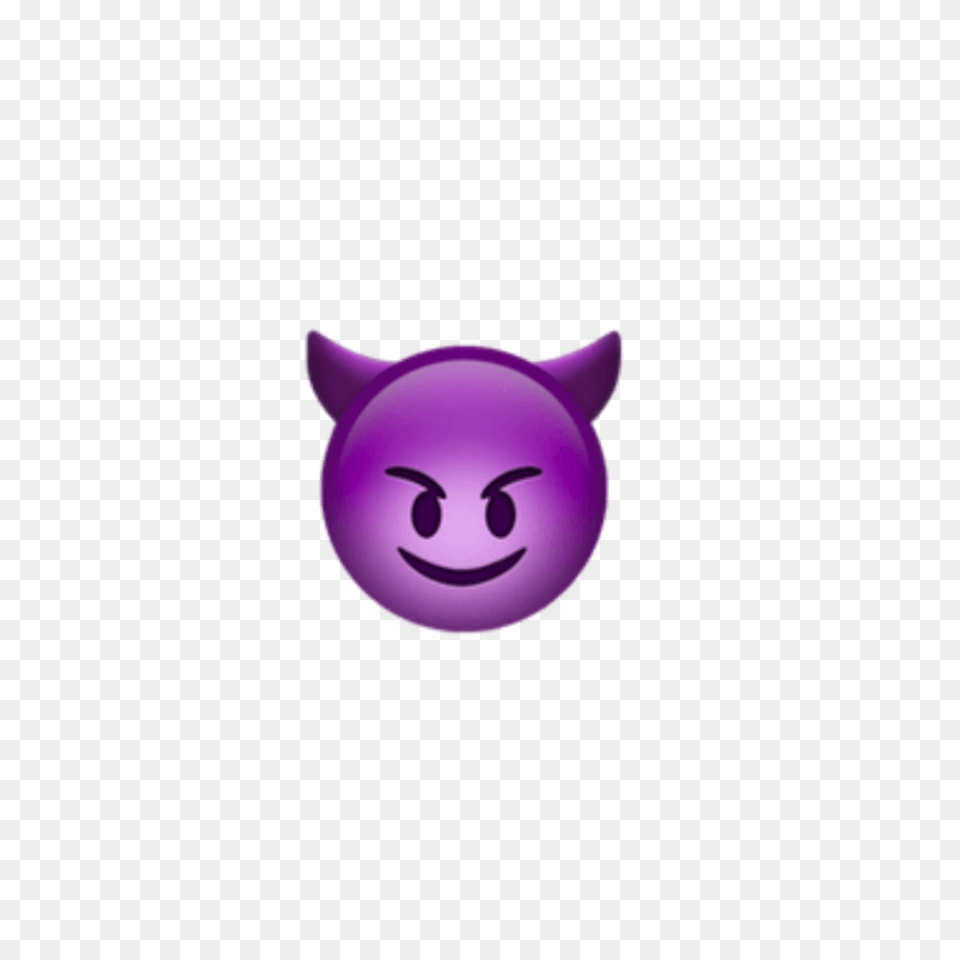 Emoji Emojis Devil Tumblr Aesthetic, Purple, Animal, Mammal, Rat Free Png Download