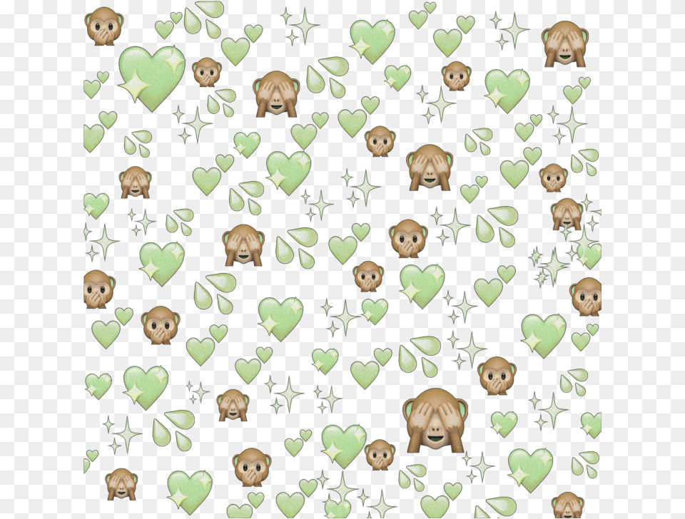 Emoji Emojis Monkey Cute Aesthetic Aesthetics, Baby, Person Free Png