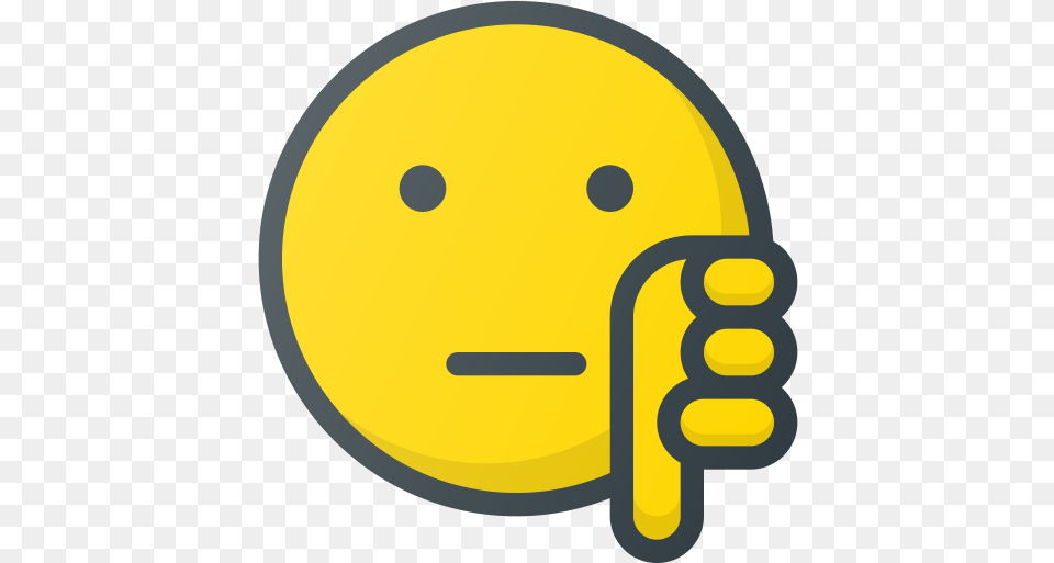 Emoji Emote Emoticon Emoticons Icon Dislike Emoji Black And White, Helmet, American Football, Disk, Football Free Png