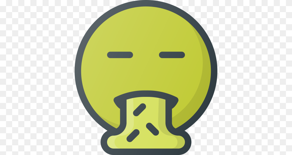 Emoji Emote Emoticon Emoticons Puke Icon, Light, Lightbulb, Disk Png Image