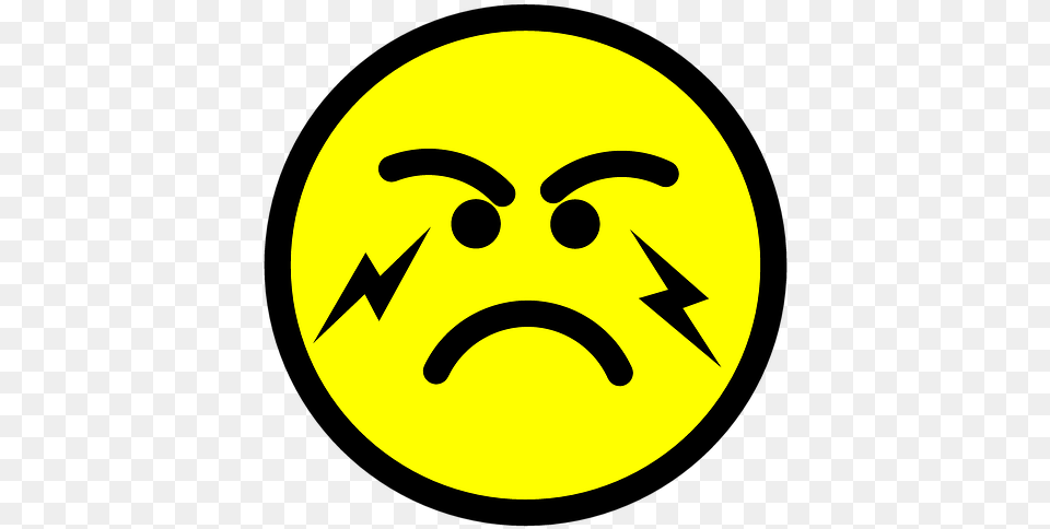 Emoji Emoticon Anger Image On Pixabay Nh Biu Tng Cm Xc Tc Gin, Logo, Symbol, Astronomy, Moon Free Transparent Png