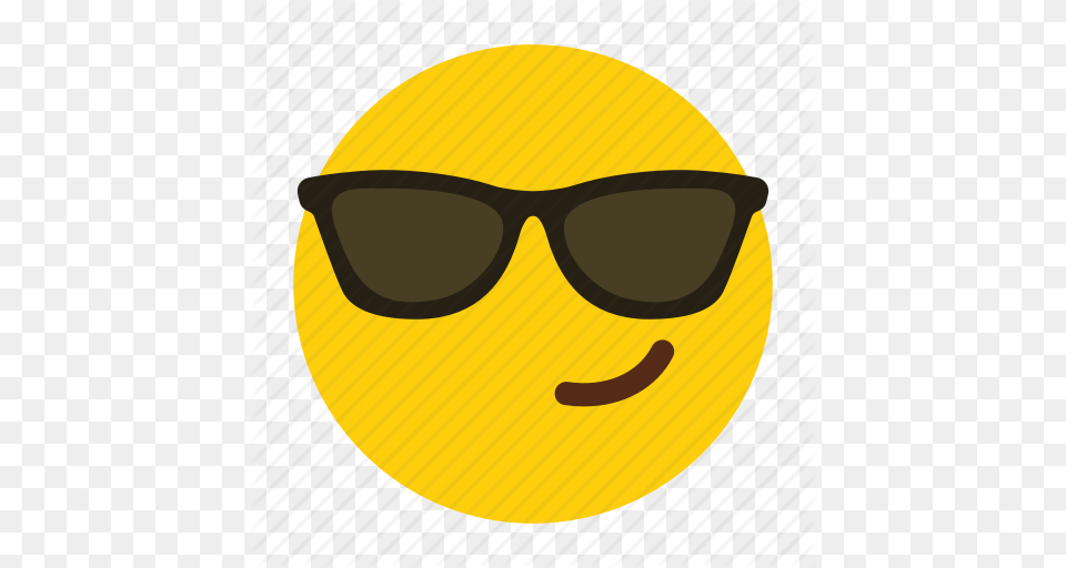 Emoji Emoticon Emoticons Emotion Expression Glasses Icon, Accessories, Sunglasses, Face, Head Free Png