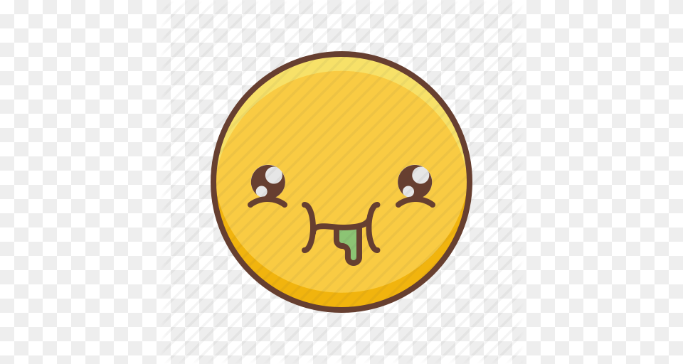 Emoji Emoticon Emoticons Emotion Face Sick Smail Icon, Nature, Outdoors, Sky, Sun Free Png Download