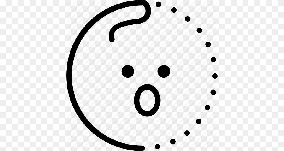 Emoji Emoticon Emotion Lineart Smiley Success Surprise Icon Free Transparent Png