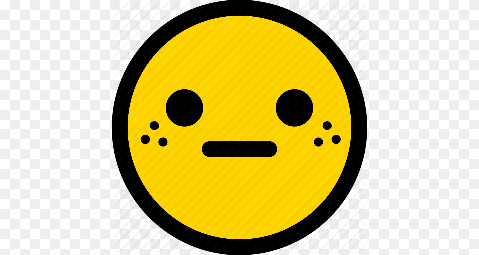 Emoji Emoticon Expression Face Smiley Surprised Icon, Disk Free Png