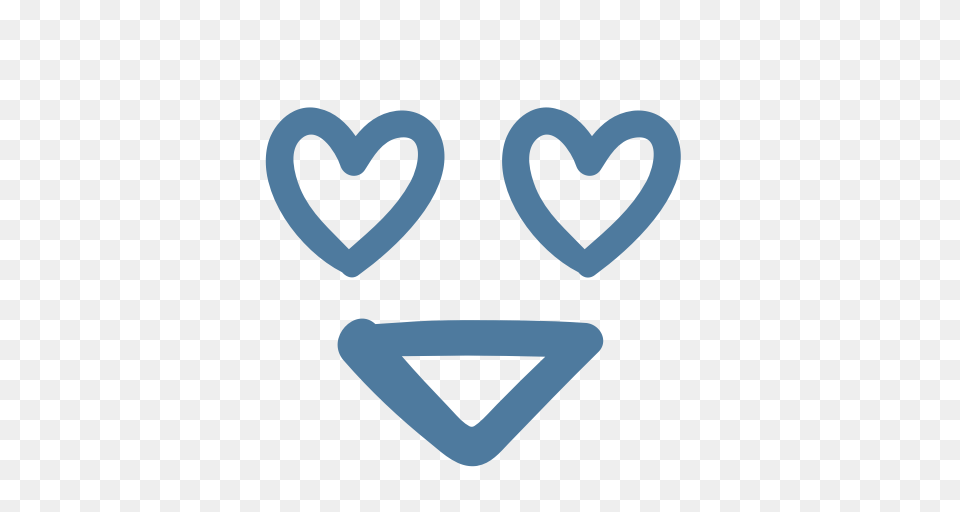 Emoji Emoticon Eyes Happy Heart In Love Smile Icon Free Png Download