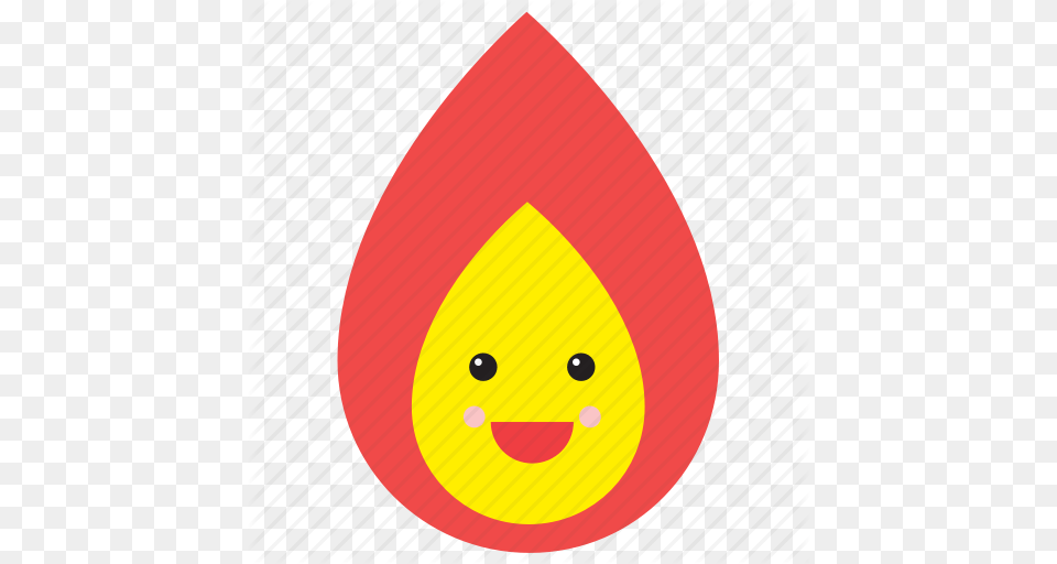 Emoji Emoticon Face Fire Flame Smiley Weather Icon, Disk Free Transparent Png