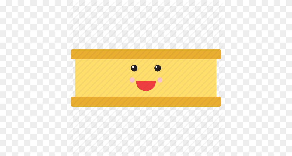 Emoji Emoticon Face Food Ice Cream Sandwich Smiley Icon, Text, Furniture, Bench Png Image