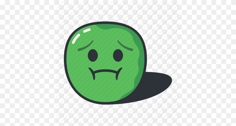 Emoji Emoticon Face Nauseated Vomit Icon, Food, Fruit, Green, Plant Png