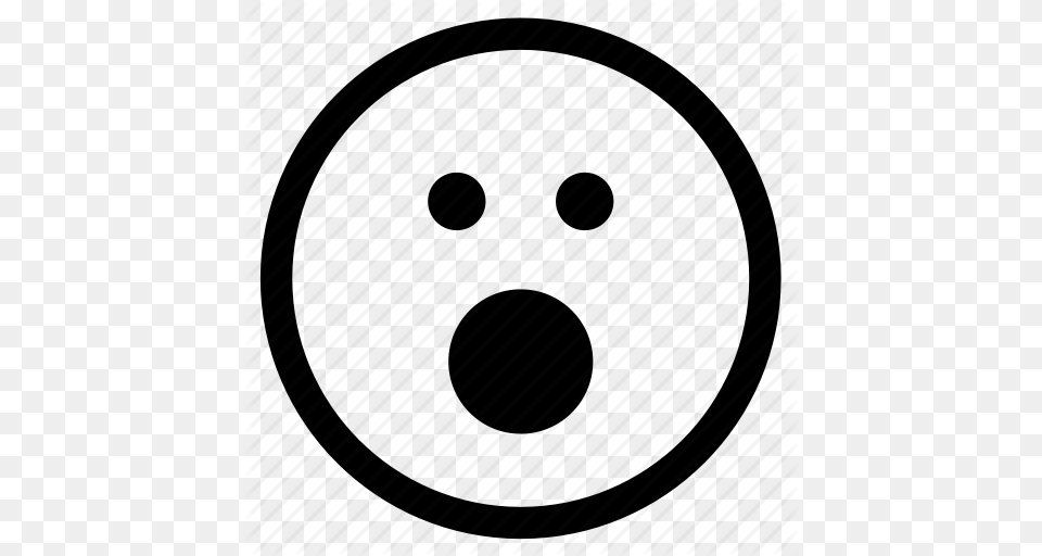 Emoji Emoticon Face Shock Shocked Suprised Surprise Icon Png Image