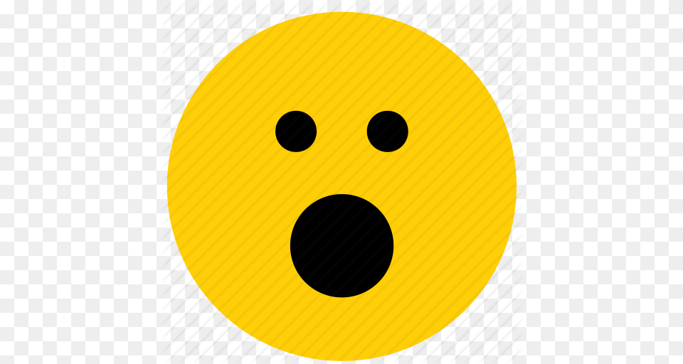 Emoji Emoticon Face Shock Shocked Surprise Icon, Sphere, Ball, Bowling, Bowling Ball Free Transparent Png
