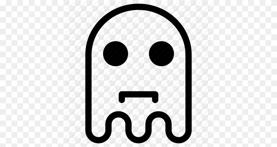 Emoji Emoticon Ghost Sad Icon Free Png Download