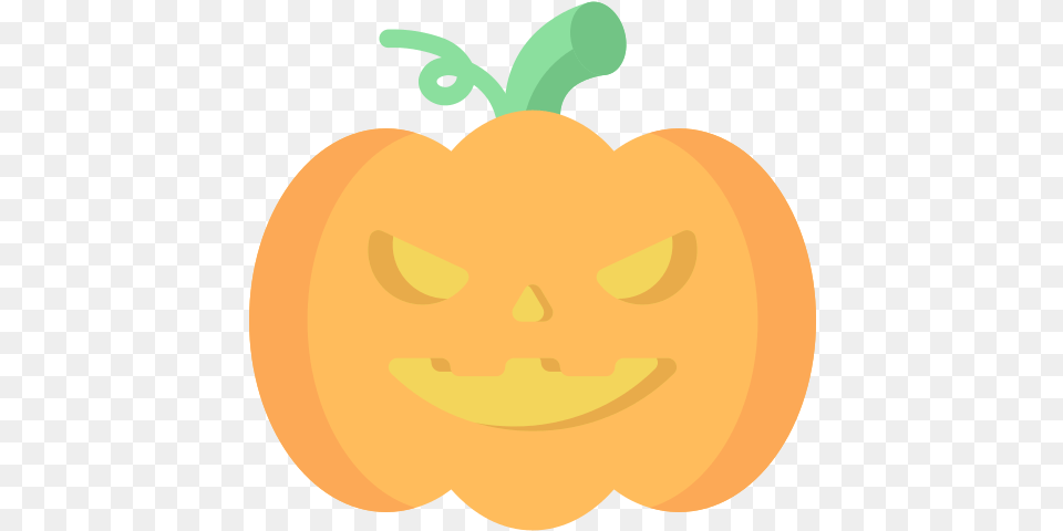 Emoji Emoticon Halloween Jack O Lantern Pumpkin Spooky Happy, Food, Fruit, Plant, Produce Png Image