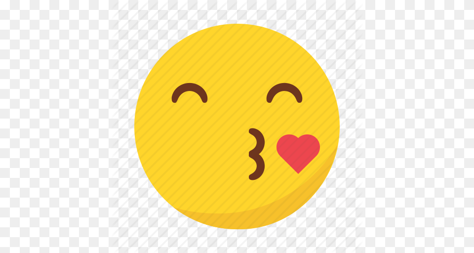 Emoji Emoticon Heart Kiss Icon, Ping Pong, Ping Pong Paddle, Racket, Sport Png Image