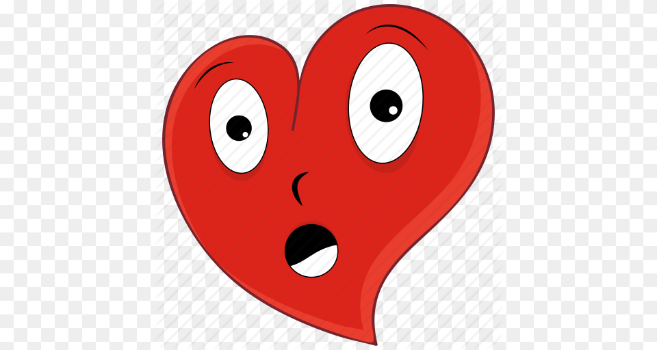 Emoji Emoticon Heart Love Pain Valentine Valentines Icon, Disk Free Png