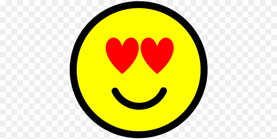 Emoji Emoticon Icon Love Heart Happy Enjoy Smiley, Logo, Astronomy, Moon, Nature Free Png