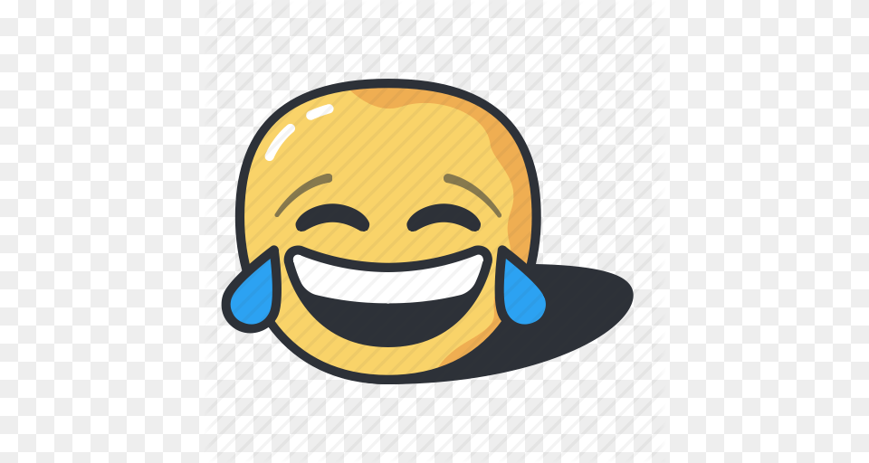 Emoji Emoticon Joy Laughing Of Smile Tears Icon, Clothing, Hat, Cap, Baby Png