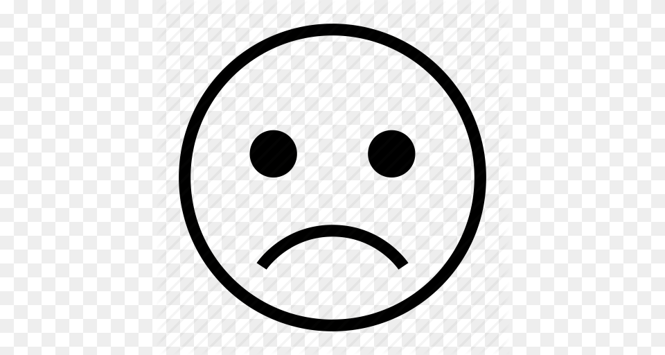 Emoji Emoticon Miserable Sad Unhappy Unsatisfied Icon Free Png Download
